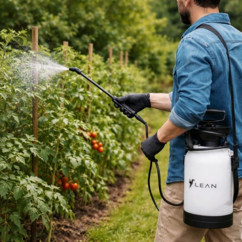 LEAN Ręczny Opryskiwacz Ciśnieniowy Do Podlewania Nawożenia Opryskiwania LEAN 3L
