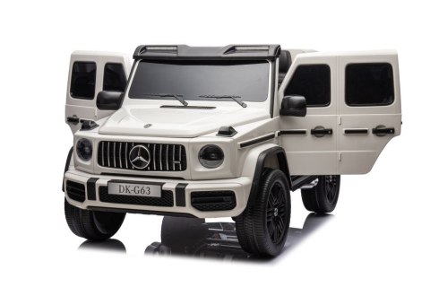 LEAN CARS Auto Na Akumulator Mercedes G63 XXL Biały 24V