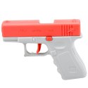 LEAN TOYS Mini Glock Pistolet Na Wodę Broń Dla Dzieci Różowy 13 cm