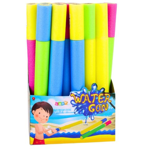 LEAN TOYS Piankowa Broń Na Wodę Pompka Strzykawka Kolorowa 50 cm