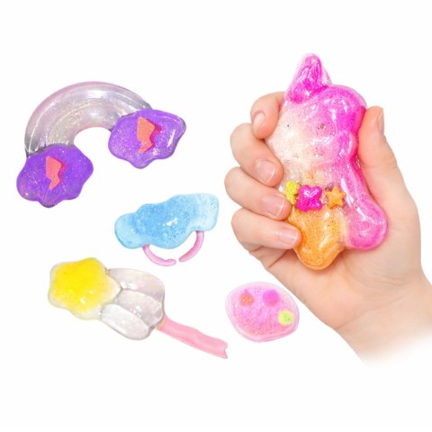 LEAN TOYS Zestaw Kreatywny DIY Żelowa Biżuteria Figurki Świecące w Ciemności