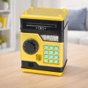 LEAN Toys Bankomat Sejf Elektroniczny Skarbonka Światła Dźwięki Kod PIN Złoty