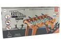 LEAN Toys Duzy Stół Piłkarski Drewniany Gra Piłkarzyki
