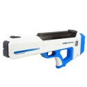 LEAN Toys Elektryczny Pistolet Karabin Na Wodę Biało-Niebieski Zasięg 10 m 320 ml