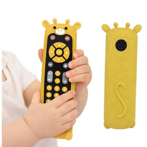 LEAN Toys Pilot Interaktywny Edukacyjny Gryzak Światła Dźwięki Żyrafa