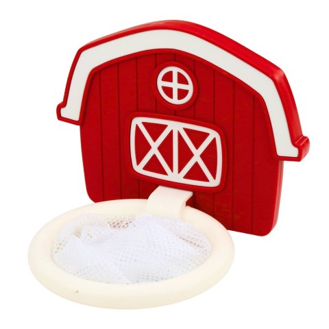 LEAN Toys Zabawki Do Kąpieli Zwierzęta Domowe Farma Zjeżdżalnia Kosz Sitko 10 el.