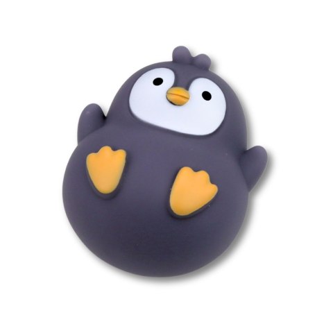 LEAN Toys Zestaw Zabawki Do Kąpieli Łowienia Gumowe Zwierzątka Sitko Pastelowe 4 el.