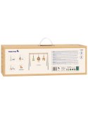 TOOKY TOY Baby Gym Stojak Edukacyjny Gimnastyczny 3 Zawieszki
