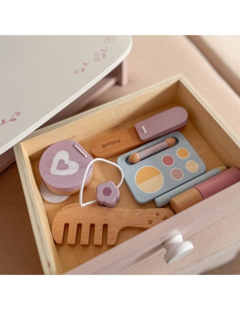 Viga Drewniana Toaletka z Akcesoriami Kącik Małej Księżniczki