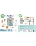 WOOPIE GREEN Drewniany Ekspres do Kawy Cukiernia Barista 25 el.