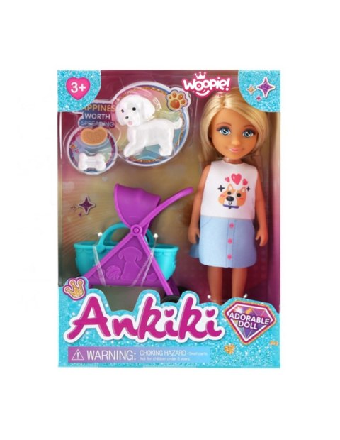 WOOPIE ROYAL Laleczka z Wózkiem i Pieskiem