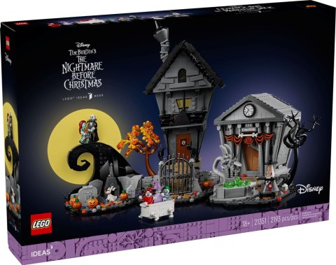 LEGO 21351 Ideas Disney Miasteczko Halloween Tima LEGO 21351 Ideas Disney Miasteczko Halloween Tima