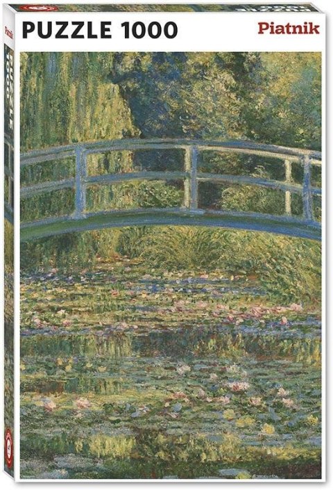 Puzzle 1000 - Monet, Most nad stawem PIATNIK Puzzle 1000 - Monet, Most nad stawem PIATNIK