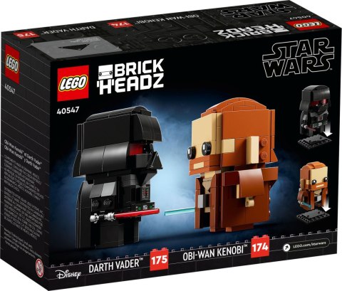 LEGO 40547 BrickHeadz Obi-Wan Kenobi i Darth V LEGO 40547 BrickHeadz Obi-Wan Kenobi i Darth V