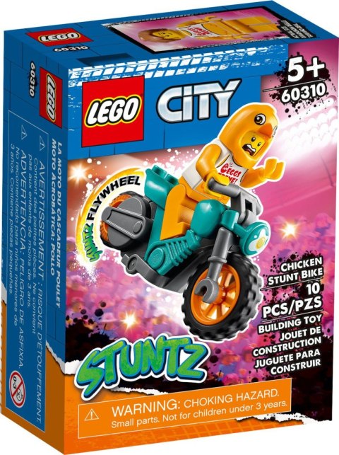 LEGO 60310 City Motocykl kaskaderski z kurczakiem LEGO 60310 City Motocykl kaskaderski z kurczakiem