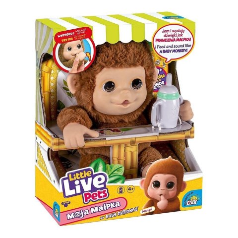 Little Live Pets - Moja małpka Mango Little Live Pets - Moja małpka Mango