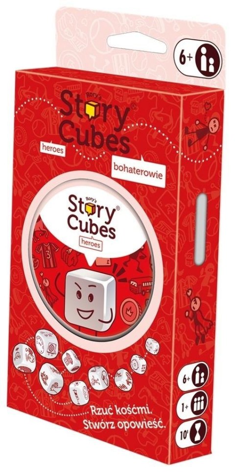 Story Cubes: Bohaterowie (nowa edycja) REBEL Story Cubes: Bohaterowie (nowa edycja) REBEL