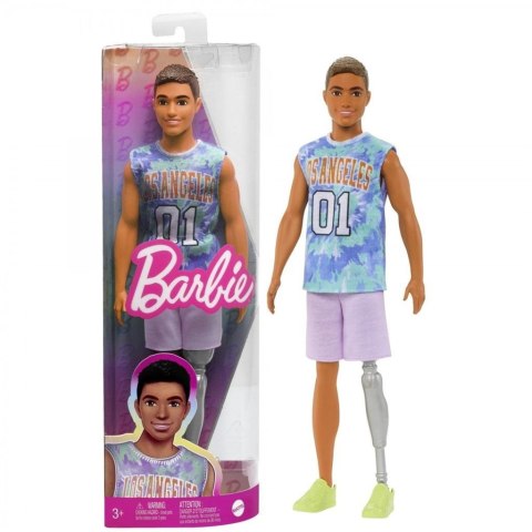 Barbie Fashionistas. Ken z protezą nogi HJT11 Barbie Fashionistas. Ken z protezą nogi HJT11