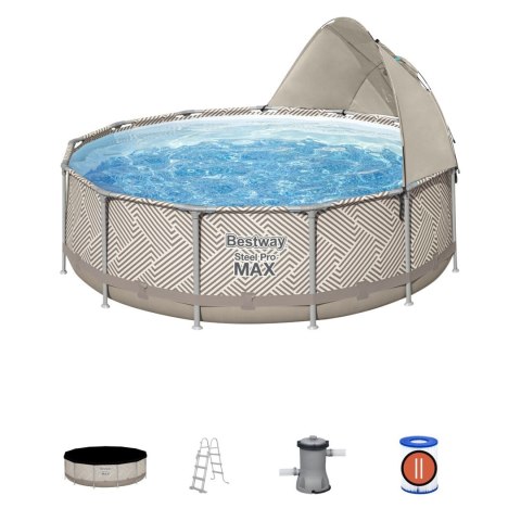 Basen Stelażowy 13FT 396x107 cm SteelPRO BESTWAY Basen Stelażowy 13FT 396x107 cm SteelPRO BESTWAY