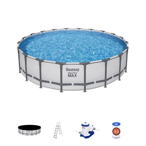 Basen Stelażowy 20FT 610x132 cm SteelPRO BESTWAY Basen Stelażowy 20FT 610x132 cm SteelPRO BESTWAY