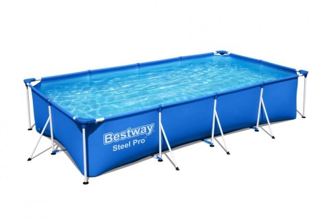 Basen Stelażowy Family Steel Pro 400x211x81 BESTWAY 3w1 + Pompa + Filtr Basen Stelażowy Family Steel Pro 400x211x81 BESTWAY 3w1 + Pompa + Filtr