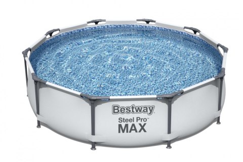 Basen Stelażowy Steel Pro MAX 305x76 Okrągły 10FT BESTWAY 3w1 Basen Stelażowy Steel Pro MAX 305x76 Okrągły 10FT BESTWAY 3w1
