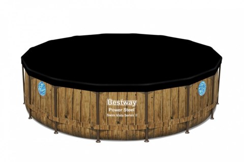 Basen stelażowy Power Steel Swim Vista Series 488x122 Okrągły 16FT BESTWAY 7w1 Basen stelażowy Power Steel Swim Vista Series 488x122 Okrągły 16FT BESTWAY 7w1