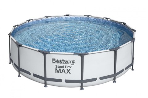 Basen stelażowy Steel Pro MAX 427x107 Szary 14FT BESTWAY 5w1 + Akcesoria Basen stelażowy Steel Pro MAX 427x107 Szary 14FT BESTWAY 5w1 + Akcesoria