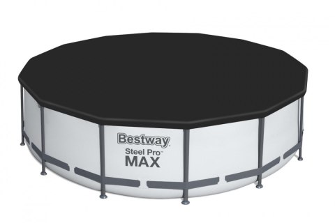 Basen stelażowy Steel Pro MAX 427x107 Szary 14FT BESTWAY 5w1 + Akcesoria Basen stelażowy Steel Pro MAX 427x107 Szary 14FT BESTWAY 5w1 + Akcesoria