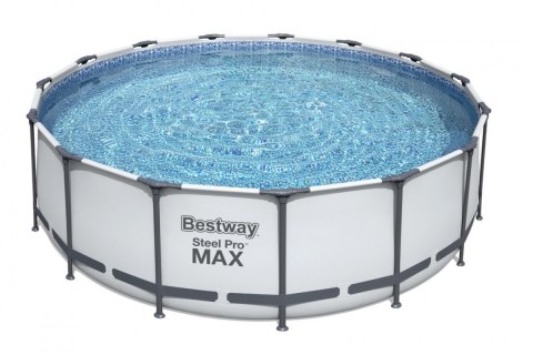 Basen stelażowy Steel Pro MAX 457x122 15FT BESTWAY 5w1 + Akcesoria Basen stelażowy Steel Pro MAX 457x122 15FT BESTWAY 5w1 + Akcesoria