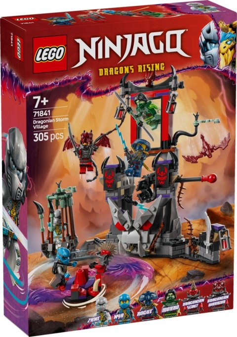 LEGO 71841 NINJAGO Burzowa wioska Dragonów LEGO 71841 NINJAGO Burzowa wioska Dragonów