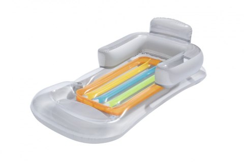 Materac Leżak Biały 161 84 cm BESTWAY Materac Leżak Biały 161 84 cm BESTWAY