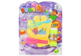 LEAN TOYS Zestaw bańki mydlane magiczna rękawica, rękawiczka