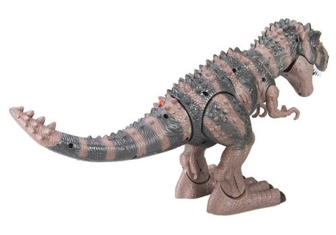LEAN Toys Dinozaur Na Baterie Tyranozaur Rex Chodzący Brązowy LEAN Toys Dinozaur Na Baterie Tyranozaur Rex Chodzący Brązowy
