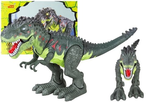 LEAN Toys Dinozaur Na Baterie Tyranozaur Rex Chodzący Zielony LEAN Toys Dinozaur Na Baterie Tyranozaur Rex Chodzący Zielony