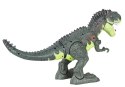 LEAN Toys Dinozaur Na Baterie Tyranozaur Rex Chodzący Zielony