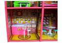 LEAN Toys Domek dla Lalek Ogromna Willa z Meblami