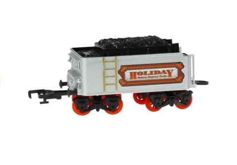 LEAN Toys Duża Kolejka Elektryczna Wagony Świeci Gra 650 cm LEAN Toys Duża Kolejka Elektryczna Wagony Świeci Gra 650 cm