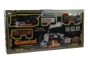 LEAN Toys Duża Kolejka Elektryczna Wagony Świeci Gra 650 cm