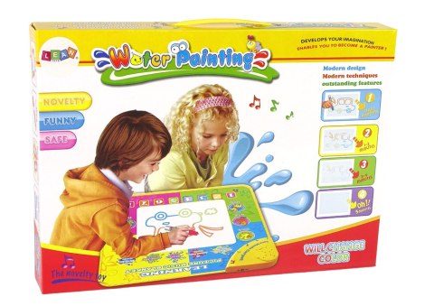 LEAN Toys Duża Mata Wodna Magiczny Pisak LEAN Toys Duża Mata Wodna Magiczny Pisak