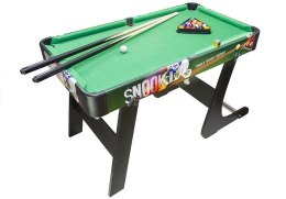 LEAN Toys Duży Drewniany Składany Stół Bilardowy Gra + Bile