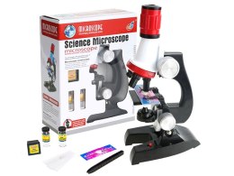 LEAN Toys Duży Mikroskop Dla Małego Naukowca Na Baterie