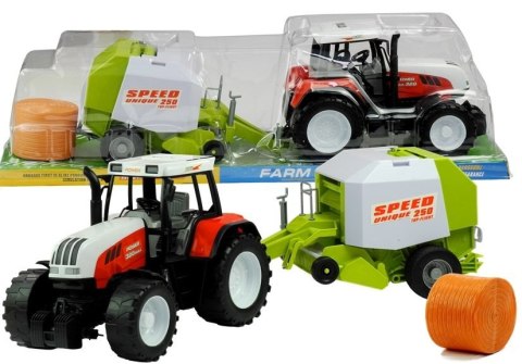 LEAN Toys Duży Traktor z Maszyną 3 Modele Ruchome Elementy 65 cm LEAN Toys Duży Traktor z Maszyną 3 Modele Ruchome Elementy 65 cm