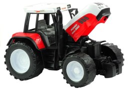 LEAN Toys Duży Traktor z Maszyną 3 Modele Ruchome Elementy 65 cm