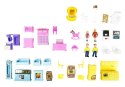 LEAN Toys Duży domek dla lalek z akcesoriami + Meble 69cm