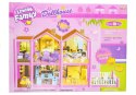 LEAN Toys Duży domek dla lalek z akcesoriami + Meble 69cm
