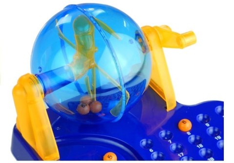 LEAN Toys Gra Bingo Lotto MASZYNA LOSUJĄCA Edukacyjna LEAN Toys Gra Bingo Lotto MASZYNA LOSUJĄCA Edukacyjna