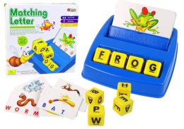 LEAN Toys Gra Do Nauki Angielskiego Dopasuj Literki 30 kart