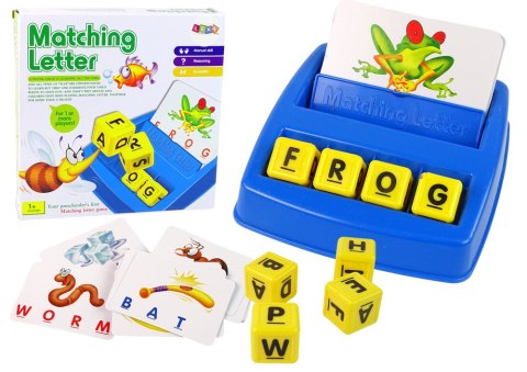 LEAN Toys Gra Do Nauki Angielskiego Dopasuj Literki 30 kart LEAN Toys Gra Do Nauki Angielskiego Dopasuj Literki 30 kart