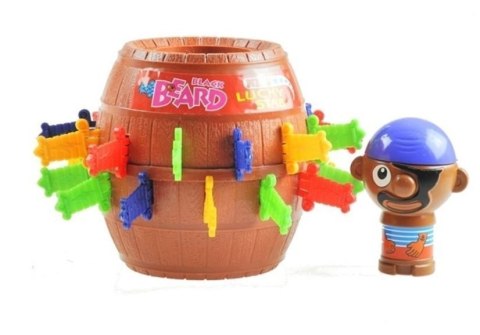 LEAN Toys Gra Ukłuj Pirata Wyskakujący Pirat 24 Sztylety LEAN Toys Gra Ukłuj Pirata Wyskakujący Pirat 24 Sztylety
